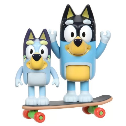 Bluey Figurki 2pak Jazda na deskorolce Tm Toys Bluey Figurki 2pak Jazda na deskorolce Tm Toys