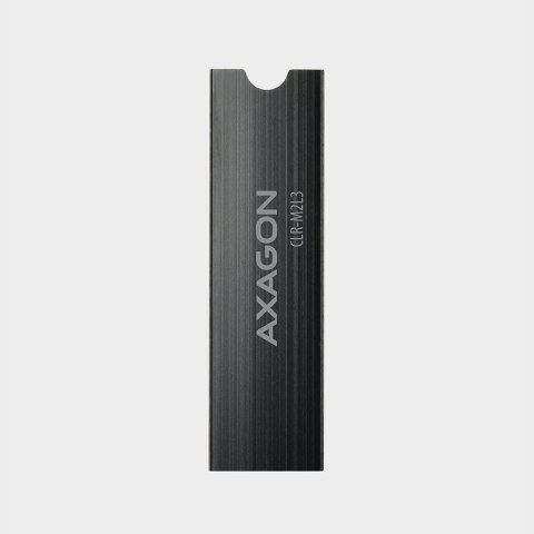 CLR-M2L3 Chłodnica aluminiowa pasywna do dysku M.2 SSD, ALU korpus, silikonowe podkładki termiczne, wysokość 3mm AXAGON CLR-M2L3 Chłodnica aluminiowa pasywna do dysku M.2 SSD, ALU korpus, silikonowe podkładki termiczne, wysokość 3mm AXAGON