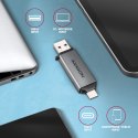 CRE-DAC Czytnik kart zewnętrzny USB3.2 Gen 1 Type-C + Type-A SD/microSD AXAGON