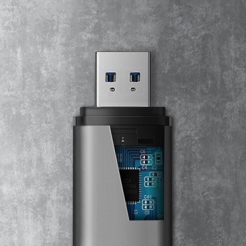 CRE-SAC Czytnik kart zewnętrzny USB3.2 Gen 1 Type-C + Type-A SD/microSD AXAGON CRE-SAC Czytnik kart zewnętrzny USB3.2 Gen 1 Type-C + Type-A SD/microSD AXAGON