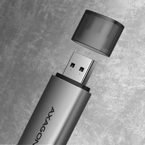 CRE-SAC Czytnik kart zewnętrzny USB3.2 Gen 1 Type-C + Type-A SD/microSD AXAGON CRE-SAC Czytnik kart zewnętrzny USB3.2 Gen 1 Type-C + Type-A SD/microSD AXAGON