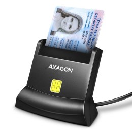 CRE-SM4N Czytnik kart identyfikacyjnych USB, 1.3m kabel AXAGON