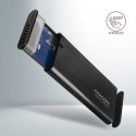 EEM2-SB2 Obudowa zewnętrzna aluminiowa bezśrubowa USB-C 3.2 Gen 2 - M.2 NVMe / SATA SSD 30-80mm ALU pudełko czarne + USB-A - USB AXAGON
