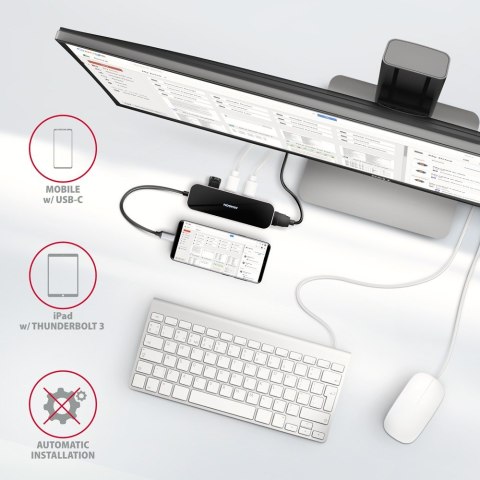 HMC-6H4A Wieloportowy hub 4x USB-A + HDMI, USB-C 3.2 Gen 1, PD 100W, 20cm USB-C kabel AXAGON HMC-6H4A Wieloportowy hub 4x USB-A + HDMI, USB-C 3.2 Gen 1, PD 100W, 20cm USB-C kabel AXAGON