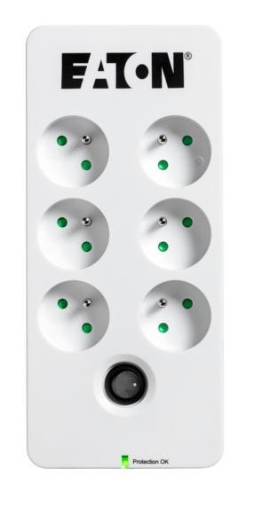 Listwa zasilająca Protection Box 6 FR, 6 USB Tel@ Eaton
