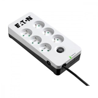 Listwa zasilająca Protection Box 6 FR, 6 USB Tel@ Eaton