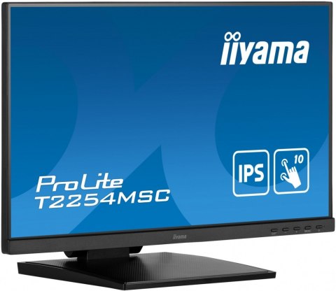 Monitor 21.5 cala T2254MSC-B1AG pojemnościowa 10 punktów, IPS, powłoka AG IIYAMA