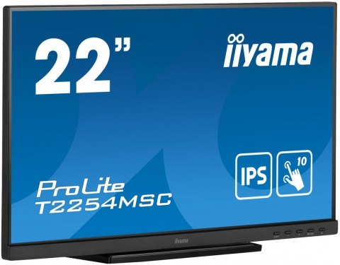 Monitor 21.5 cala T2254MSC-B1AG pojemnościowa 10 punktów, IPS, powłoka AG IIYAMA