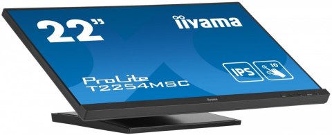 Monitor 21.5 cala T2254MSC-B1AG pojemnościowa 10 punktów, IPS, powłoka AG IIYAMA
