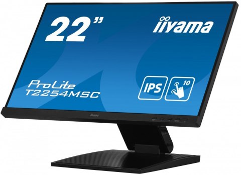 Monitor 21.5 cala T2254MSC-B1AG pojemnościowa 10 punktów, IPS, powłoka AG IIYAMA
