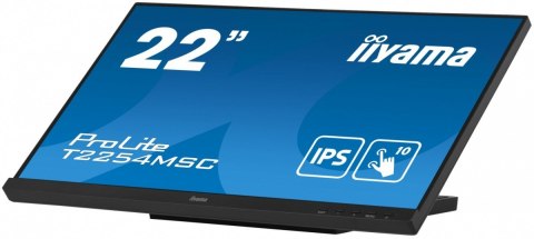 Monitor 21.5 cala T2254MSC-B1AG pojemnościowa 10 punktów, IPS, powłoka AG IIYAMA