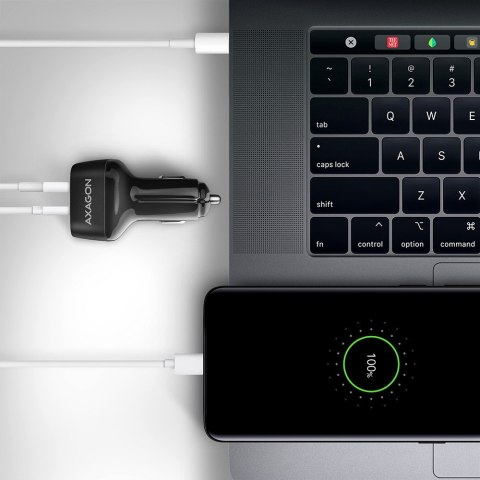 PWC-PQ38 Ładowarka samochodowa PD & QUICK 38W, 2x port (USB-A + USB-C), PD3.0/QC3.0/AFC/FCP/Apple AXAGON PWC-PQ38 Ładowarka samochodowa PD & QUICK 38W, 2x port (USB-A + USB-C), PD3.0/QC3.0/AFC/FCP/Apple AXAGON