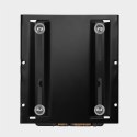 RHD-125B Ramka metalowa do montażu 1x 2.5" HDD w pozycji 3.5" Czarna AXAGON