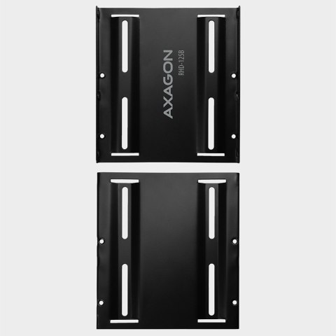 RHD-125B Ramka metalowa do montażu 1x 2.5" HDD w pozycji 3.5" Czarna AXAGON RHD-125B Ramka metalowa do montażu 1x 2.5" HDD w pozycji 3.5" Czarna AXAGON