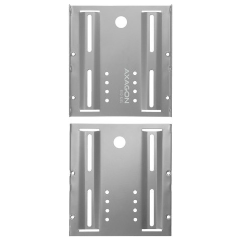 RHD-125S Ramka metalowa do montażu 1x 2.5" HDD w pozycji 3.5", szary AXAGON RHD-125S Ramka metalowa do montażu 1x 2.5" HDD w pozycji 3.5", szary AXAGON