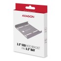 RHD-125S Ramka metalowa do montażu 1x 2.5" HDD w pozycji 3.5", szary AXAGON
