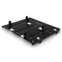 RHD-435 Ramka metalowa do montażu 4x 2.5" HDD (2x 2.5" HDD/SSD & 1x 3.5" HDD) w pozycji 5.25" Czarna AXAGON