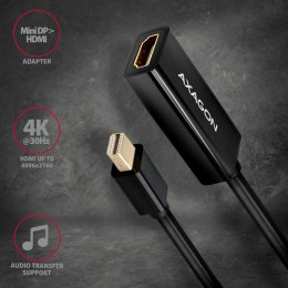 RVDM-HI14N Adapter aktywny Mini DP > HDMI 1.4, 4K/30Hz AXAGON