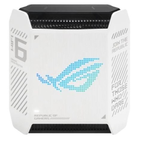 Router ROG Rapture GT6 Wi Fi AX10000 1-pak Biały Asus Router ROG Rapture GT6 Wi Fi AX10000 1-pak Biały Asus