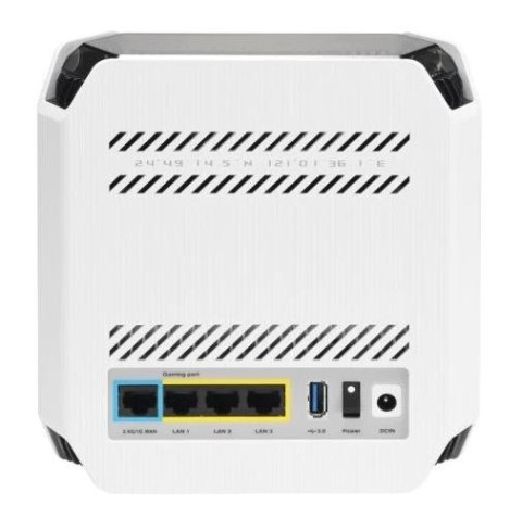 Router ROG Rapture GT6 Wi Fi AX10000 1-pak Biały Asus Router ROG Rapture GT6 Wi Fi AX10000 1-pak Biały Asus