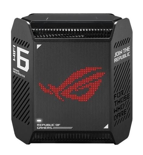 Router ROG Rapture GT6 WiFi AX10000 1-pak Czarny Asus Router ROG Rapture GT6 WiFi AX10000 1-pak Czarny Asus