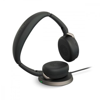 Słuchawki Evolve2 65 Flex Link380a MS Stereo ładowarka bezprzewodowa Jabra