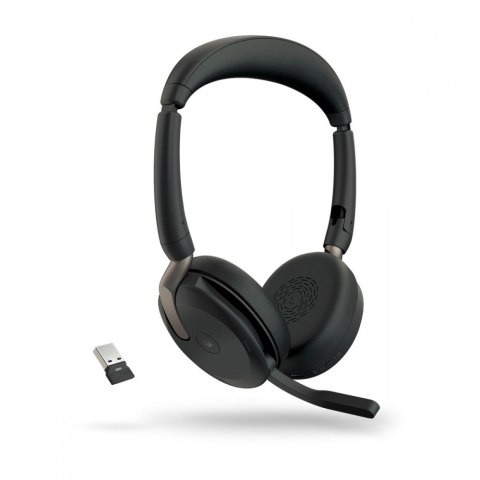 Słuchawki Evolve2 65 Flex Link380a MS Stereo ładowarka bezprzewodowa Jabra