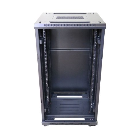 Szafa rack 27U 600x600 czarna stojąca Extralink
