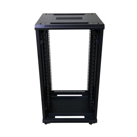 Szafa rack 27U 600x600 czarna stojąca Extralink