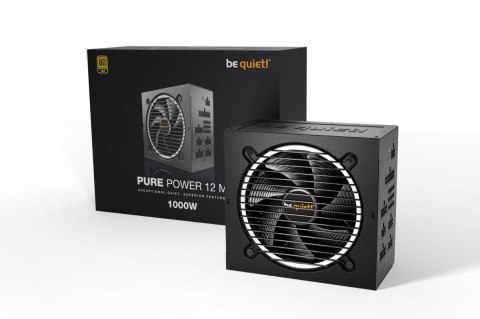 Zasilacz Pure Power 12 M 1000W ATX 3.0 GOLD Be quiet! Zasilacz Pure Power 12 M 1000W ATX 3.0 GOLD Be quiet!