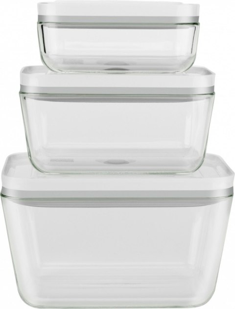 Zestaw 3 pojemników szklanych Fresh&Save Zwilling Zestaw 3 pojemników szklanych Fresh&Save Zwilling