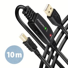 ADR-210B USB 2.0 A-M -> B-M Aktywny kabel połączeniowy/wzmacniacz 10m AXAGON
