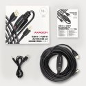 ADR-210B USB 2.0 A-M -> B-M Aktywny kabel połączeniowy/wzmacniacz 10m AXAGON