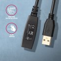 ADR-215 USB 2.0 A-M -> A-F aktywny kabel przedłużacz/wzmacniacz 15m AXAGON