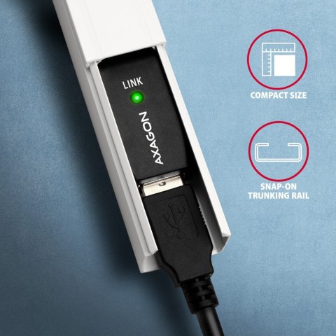 ADR-215 USB 2.0 A-M -> A-F aktywny kabel przedłużacz/wzmacniacz 15m AXAGON ADR-215 USB 2.0 A-M -> A-F aktywny kabel przedłużacz/wzmacniacz 15m AXAGON