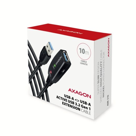 ADR-310 USB 3.0 A-M -> A-F aktywny kabel przedłużacz/wzmacniacz 10m AXAGON ADR-310 USB 3.0 A-M -> A-F aktywny kabel przedłużacz/wzmacniacz 10m AXAGON