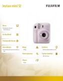 Aparat Instax mini 12 fioletowy Fujifilm