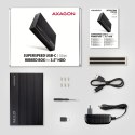 EE35-GTR Obudowa zewnętrzna aluminiowa USB3.2 Gen1 - SATA 6G 3.5" AXAGON