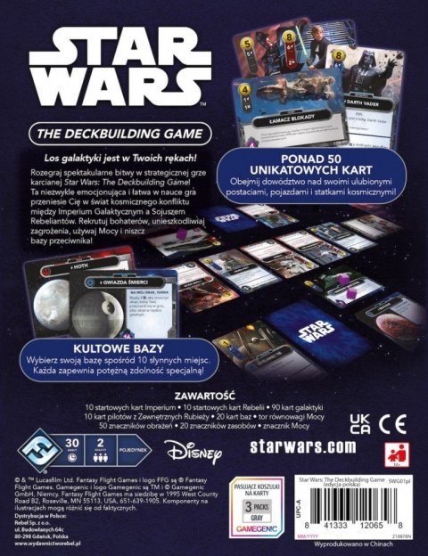 Gra Star Wars Deckbuilding Game (PL) Rebel Gra Star Wars Deckbuilding Game (PL) Rebel