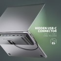 HMC-4KX3 Wieloportowy hub USB 11in1, 5Gbps, 3x USB-A, 2x HDMI 4K/60Hz+ DP 4K/60Hz+ GLAN + SD/microSD + audio, PD 100W, 40cm USB- AXAGON