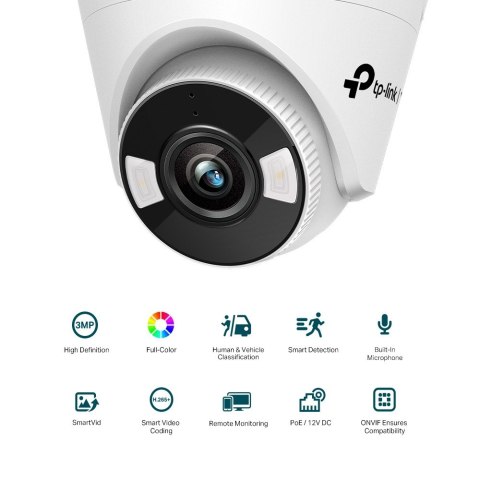 Kamera VIGI C430 (4mm) 3MP Turret TP-LINK Kamera VIGI C430 (4mm) 3MP Turret TP-LINK