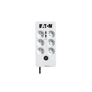 Listwa antyprzepięciowa Protection Box 6 Tel@ USB FR Eaton