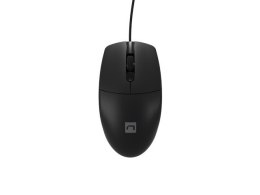 Mysz Ruff Plus 1200 DPI 1.8m czarna Natec