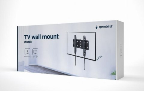 Uchwyt ścienny do telewizora (stały), 23 cale -42 cale, (30 kg) Gembird