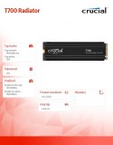 Dysk SSD T700 1TB M.2 NVMe 2280 PCIe 5.0 11700/9500 Radiator Crucial
