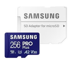 Karta pamięci microSD PRO Plus MD-MD256SA/EU + adapter Samsung