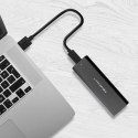 Obudowa | kieszeń do dysków M.2 SATA SSD | NGFF | USB typ C Qoltec