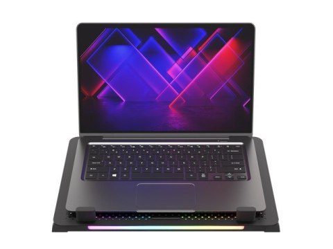 Podstawka pod notebook Genesis Oxid 450 RGB 15.6'' Natec Podstawka pod notebook Genesis Oxid 450 RGB 15.6'' Natec