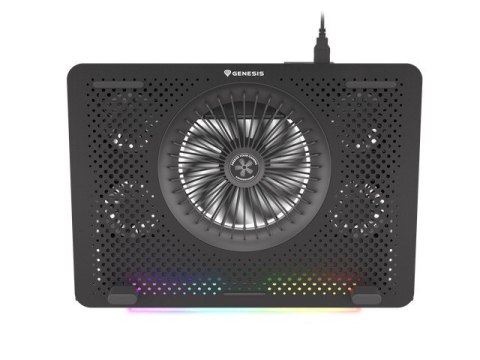 Podstawka pod notebook Genesis Oxid 450 RGB 15.6'' Natec Podstawka pod notebook Genesis Oxid 450 RGB 15.6'' Natec