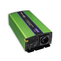 Przetwornica napięcia Monilith | ładowanie baterii | UPS | 600W |1200W | 12V na 230V | Czysty Sinus Qoltec